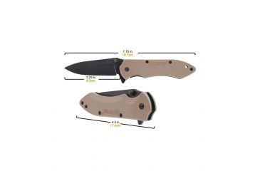 Image of Maxpedition Ferox Folding Knife, Plain Edge, Black Handle, FEROXPB
