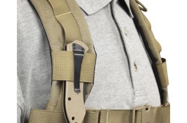 Image of Maxpedition Ferox Folding Knife, Plain Edge, Black Handle, FEROXPB