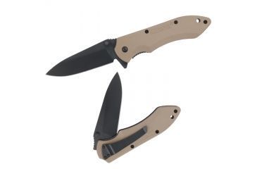Image of Maxpedition Ferox Folding Knife, Plain Edge, Black Handle, FEROXPB
