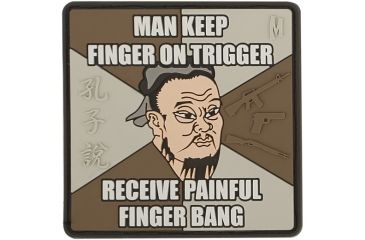 Image of Maxpedition Finger Bang Patch, Arid CSFBA