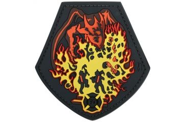 Image of Maxpedition Fire Dragon Morale Patch,Full Color DRAGC