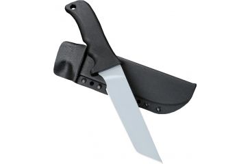 Image of Maxpedition Fixed Blade, Black FRN, Lg Geometric, Plain MXLGEO