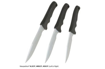 Image of Maxpedition Fixed Blade, Black FRN, Lg Short Clip, Plain MXLSCP