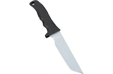 Image of Maxpedition Fixed Blade, Black FRN, Med Geometric, Plain MXMGEO