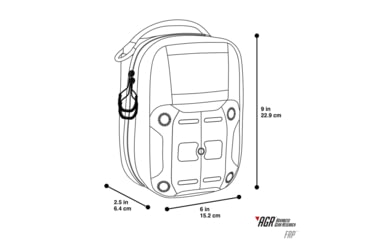 Image of Maxpedition Frp First Response Pouch, Gray, FRPGRY