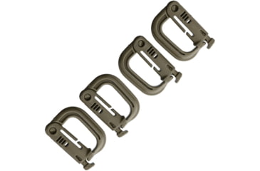 Image of Maxpedition Grimloc Locking D-Ring 4pk MXGRMLT