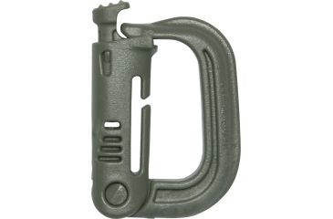 Image of Maxpedition Grimloc Locking D-Ring, Foliage Green MXGRMLG