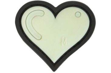 Image of Maxpedition Heart Morale Patch,1.61x1.5in,Glow HARTZ