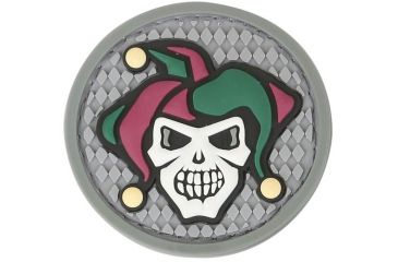 Image of Maxpedition Jester Skull Morale Patch,1.7x1.7in,Full Color JESTC
