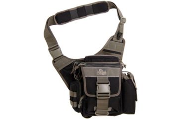 Image of Maxpedition Jumbo S-Type Versipack - Black - Khaki 0413BK