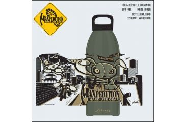 Image of Maxpedition lb32Landy 32oz Water Bottle Land Yellow 