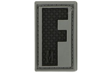 Image of Maxpedition Letter Patch F, SWAT LETFS