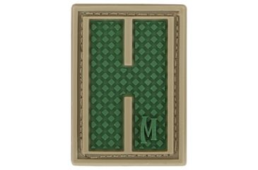 Image of Maxpedition Letter Patch H, Arid LETHA