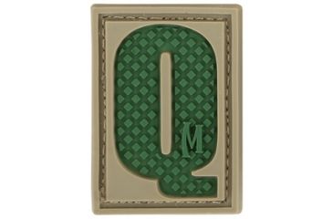 Image of Maxpedition Letter Patch Q, Arid LETQA