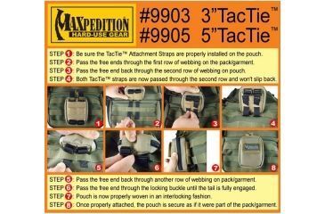 Image of Maxpedition Maxpedition 3-inch Tactie (Pack Of 4)