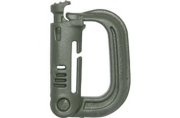 Image of Maxpedition Grimloc Locking D-Ring Carabiner, Dark Gray, One Size, BHQ-58588