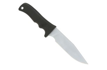 Image of Maxpedition Medium Short Clip Point Fixed Blade Knife,5.5in D2 Tool Steel,Black Nylon Handle MSCP