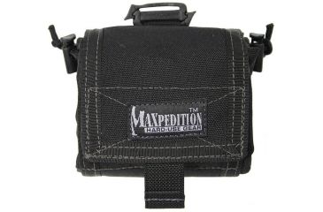 Image of Maxpedition Mega RollyPoly Folding Dump Pouch - Black 0209B