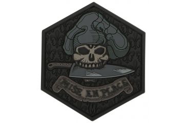 Image of Maxpedition Mise En Place Morale Patch,2.7x3.1in,Stealth MISEX