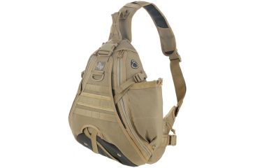 Image of Maxpedition Monsoon S-Type Gearslinger Backpack, Khaki 0485K