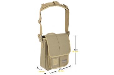 Image of Maxpedition Narrow LOOK Bag - Khaki PT1315K