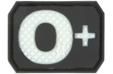 Image of Maxpedition O+ POS Blood Type Patch, Glow BTOPZ