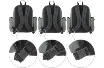 Image of Maxpedition Prepared Citizen Deluxe Backpack, Wolf Gray, PREPDLXW