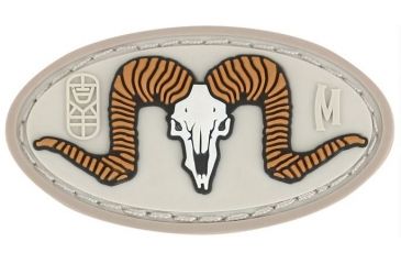 Image of Maxpedition Ram Skull Morale Patch,1.9x1.0in,Arid RAMSA
