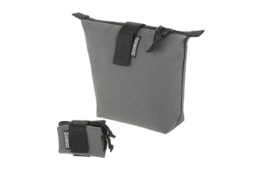 Image of Maxpedition Rollypoly Folding Belt Pouches, Wolf Gray, ZFBLTPW