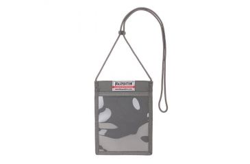 Image of Maxpedition Show Badge Holder,Ballistic Nylon Fabric w/Extra Large Vinyl ID window, Gray SBHGRY