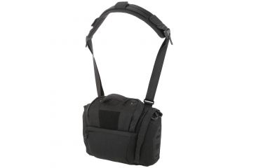 Image of Maxpedition Solstice Camera Shoulder Bag, w/Zipper Flaps for Additional Water/Rain Protection, 13.5 L, Black STCBLK