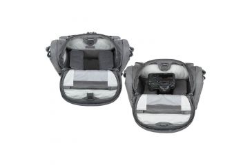 Image of Maxpedition Solstice Camera Shoulder Bag, w/Zipper Flaps for Additional Water/Rain Protection, 13.5 L, Gray STCGRY