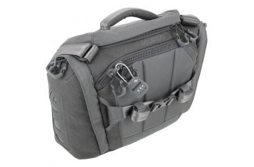 Image of Maxpedition Solstice Camera Shoulder Bag, w/Zipper Flaps for Additional Water/Rain Protection, 13.5 L, Gray STCGRY