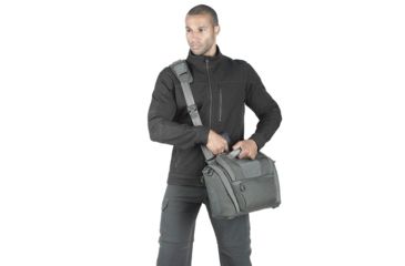 Image of Maxpedition Solstice Camera Shoulder Bag, w/Zipper Flaps for Additional Water/Rain Protection, 13.5 L, Gray STCGRY