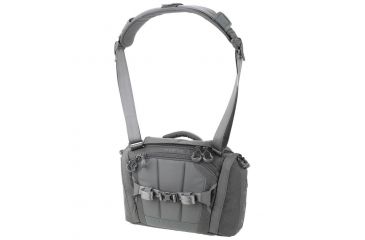 Image of Maxpedition Solstice Camera Shoulder Bag, w/Zipper Flaps for Additional Water/Rain Protection, 13.5 L, Gray STCGRY