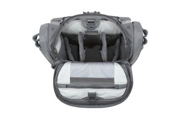 Image of Maxpedition Solstice Camera Shoulder Bag, w/Zipper Flaps for Additional Water/Rain Protection, 13.5 L, Gray STCGRY