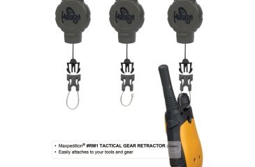 Image of Maxpedition Tactical Gear Retractor Snap Ring, Khaki, Medium RM1K