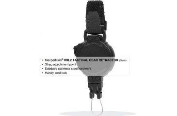 Image of Maxpedition Tactical Gear Retractor Strap, Khaki, Large RL2K