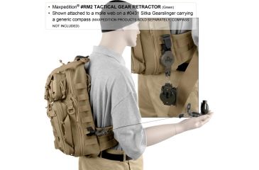 Image of Maxpedition Tactical Gear Retractor Strap, Khaki, Medium RM2K
