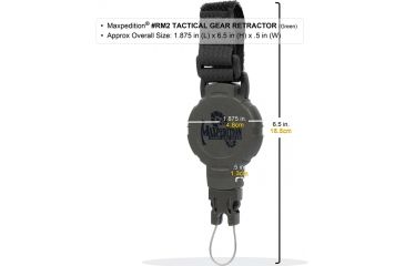 Image of Maxpedition Tactical Gear Retractor Strap, Khaki, Medium RM2K