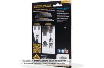 Image of Maxpedition Tactical Gear Retractor Strap, Khaki, Medium RM2K