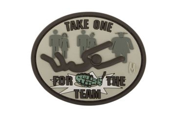 Image of Maxpedition Take One for the Team Morale Patch,Arid FORTA