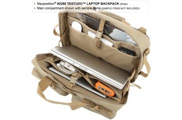 Image of Maxpedition Testudo Laptop Case, Khaki 2260K