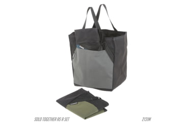 Image of Maxpedition Trifecta 3in1 Tote Set, Wolf Gray/Green/Dark Blue/Black, 2131M