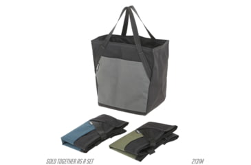 Image of Maxpedition Trifecta 3in1 Tote Set, Wolf Gray/Green/Dark Blue/Black, 2131M