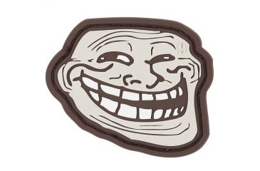 Image of Maxpedition Troll Face Morale Patch,Arid TRLFA
