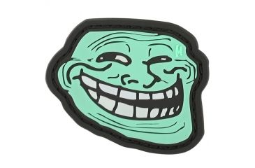 Image of Maxpedition Troll Face Morale Patch,Glow TRLFZ