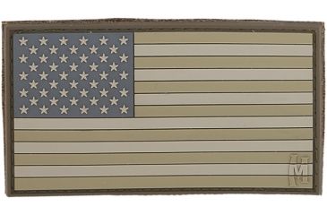 Image of Maxpedition USA 3.25 in. x 1.75 in. Large Flag Patch, Glow USA2Z