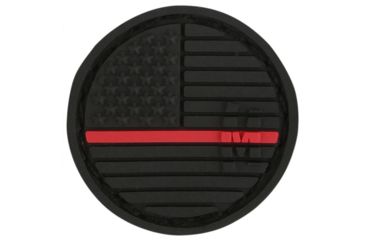 Image of Maxpedition USA Flag Micro Patch,0.98x0.98in,Firefighter USMRF