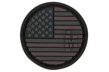 Image of Maxpedition USA Flag Micro Patch,0.98x0.98in,Stealth USMRX